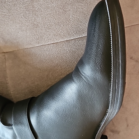 Circus by Sam Edelman Black Knee-High Heeled Boots - Picture 15 of 16